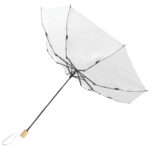 Birgit 21'' foldable windproof recycled PET umbrella - Image 4