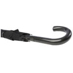 Fontana 23" auto open umbrella with carbon look and crooked handle - Image 5