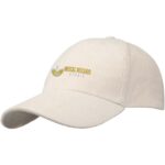 Hutton 6 panel 280 g/m² recycled corduroy cap - Image 2