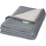 Springwood soft fleece and sherpa plaid blanket - Image 3