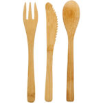 Celuk bamboo cutlery set - Image 4