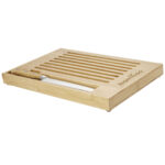 Pao bamboo cutting board with knife - Image 2