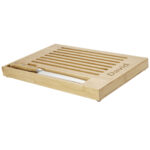 Pao bamboo cutting board with knife - Image 3