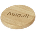 Scoll wooden coaster with bottle opener - Image 3