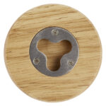 Scoll wooden coaster with bottle opener - Image 5