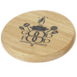 Scoll wooden coaster with bottle opener - Image 2