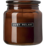Wellmark Let's Get Cozy scented candle - cedar wood fragrance