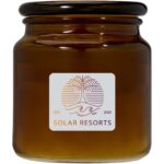 Wellmark Let's Get Cozy scented candle - cedar wood fragrance - Image 2
