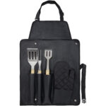 Gril 3-piece BBQ tools set and glove - Image 4
