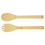 Argulls bamboo salad bowl and tools - Image 3