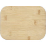 Roby 1000 ml glass lunch box with bamboo lid - Image 4