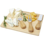 Ement bamboo cheese board and tools - Image 4