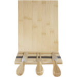 Mancheg bamboo magnetic cheese board and tools - Image 5