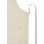 Nia 200 g/m² recycled cotton apron - Image 4