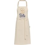 Nia 200 g/m² recycled cotton apron - Image 2