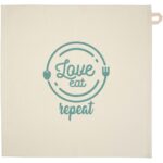 Alora 200 g/m² recycled cotton kitchen towel - Image 2