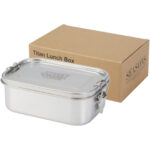 Titan 750 ml recycled stainless steel lunch box - Image 2