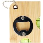 Levo bamboo bottle opener with level - Image 4