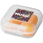 Traveler earplugs with travel case - Image 2