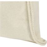 Oregon 100 g/m² cotton drawstring bag 5L - Image 5