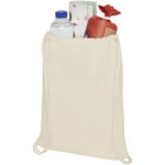 Oregon 100 g/m² cotton drawstring bag 5L - Image 4
