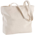 Ningbo 320 g/m² zippered cotton tote bag 15L - Image 6