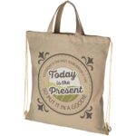 Pheebs 210 g/m² recycled drawstring bag 6L - Image 2