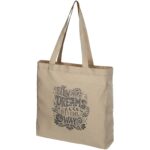 Pheebs 210 g/m² recycled gusset tote bag 13L - Image 2