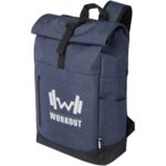 Libra 15.6" GRS recycled roll-up laptop backpack 12L - Image 2