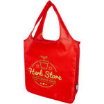 Ash RPET large foldable tote bag 14L - Image 2