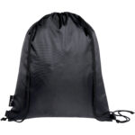 Ash recycled foldable drawstring bag 7L - Image 4