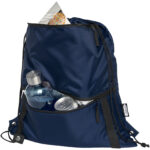 Adventure recycled insulated drawstring bag 9L - Image 5