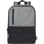 Reclaim 15" GRS recycled two-tone laptop backpack 14L - Image 8
