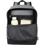 Reclaim 15" GRS recycled two-tone laptop backpack 14L - Image 6