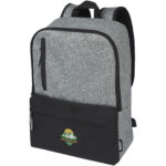 Reclaim 15" GRS recycled two-tone laptop backpack 14L - Image 2