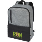 Reclaim 15" GRS recycled two-tone laptop backpack 14L - Image 3