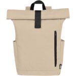Byron 15.6" GRS RPET roll-top backpack 18L - Image 3