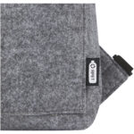 Felta GRS recycled felt roll-top bike bag 13L - Image 7