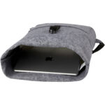 Felta GRS recycled felt roll-top bike bag 13L - Image 6