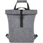 Felta GRS recycled felt roll-top bike bag 13L - Image 3