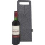 Felta 75 cl GRS recycled felt wine bag - Image 5
