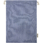 Pheebs 150 g/m² GRS recycled cotton gift bag large 4L - Image 4