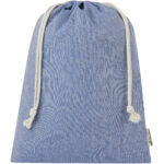 Pheebs 150 g/m² GRS recycled cotton gift bag large 4L - Image 3