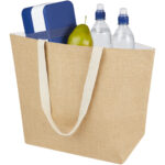 Juta 300 g/m² jute cooler tote bag 12L - Image 4