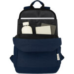 Joey 15.6" GRS recycled canvas anti-theft laptop backpack 18L - Image 5