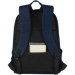 Joey 15.6" GRS recycled canvas anti-theft laptop backpack 18L - Image 7