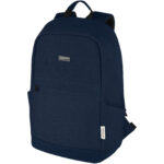 Joey 15.6" GRS recycled canvas anti-theft laptop backpack 18L - Image 2