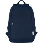 Joey 15.6" GRS recycled canvas anti-theft laptop backpack 18L - Image 3