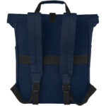 Joey 15” GRS recycled canvas rolltop laptop backpack 15L - Image 4