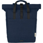 Joey 15” GRS recycled canvas rolltop laptop backpack 15L - Image 3
